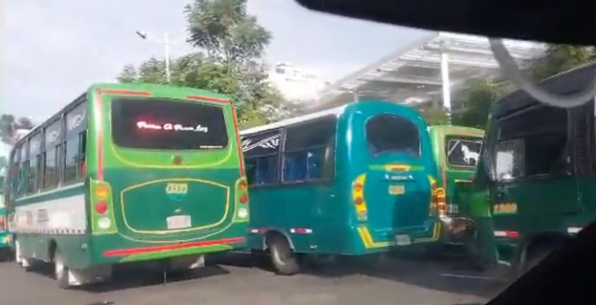 Los conductores piden una reunión con la Alcaldía de Cali.