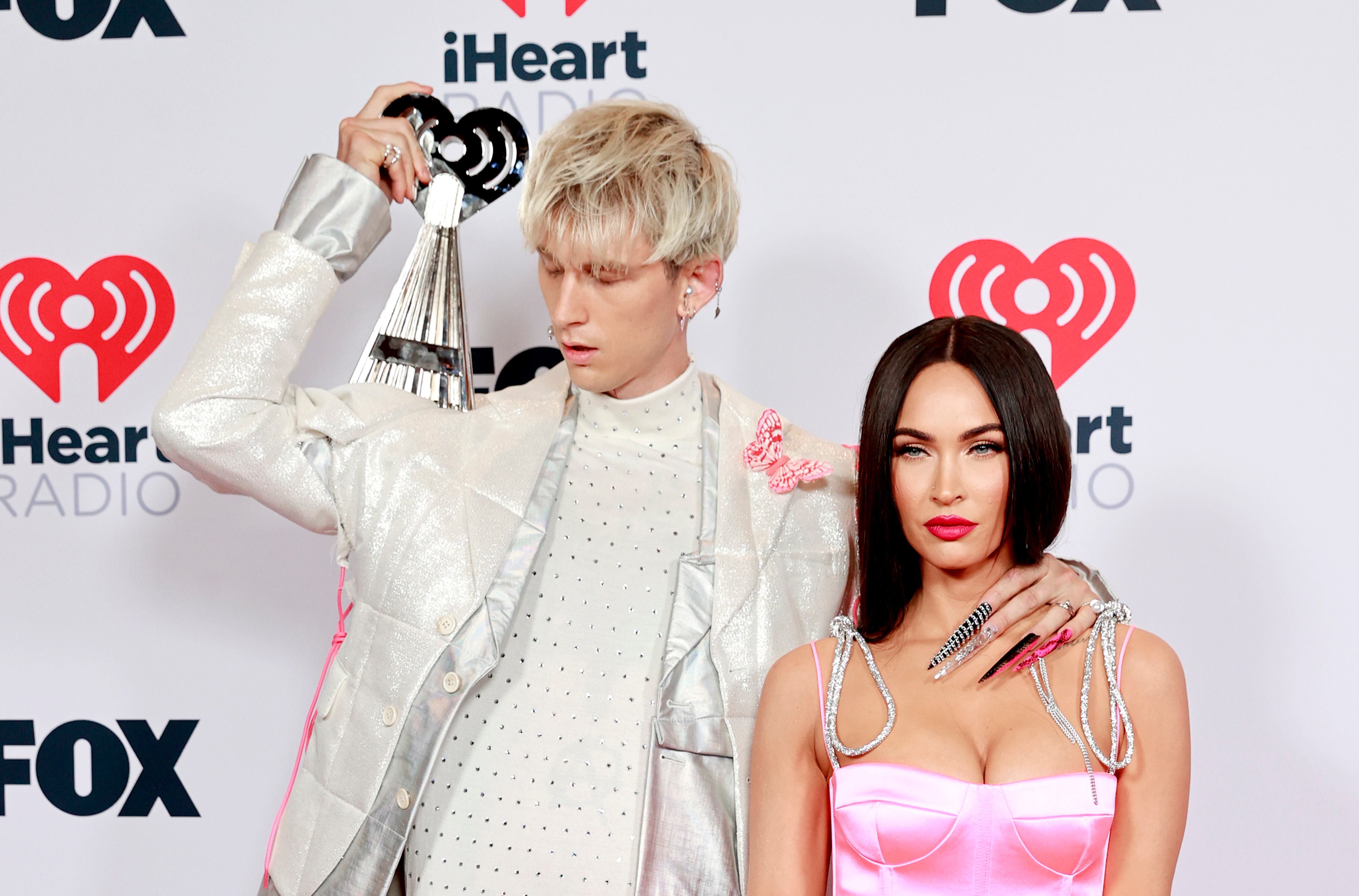 Machine Gun Kelly y Megan Fox.