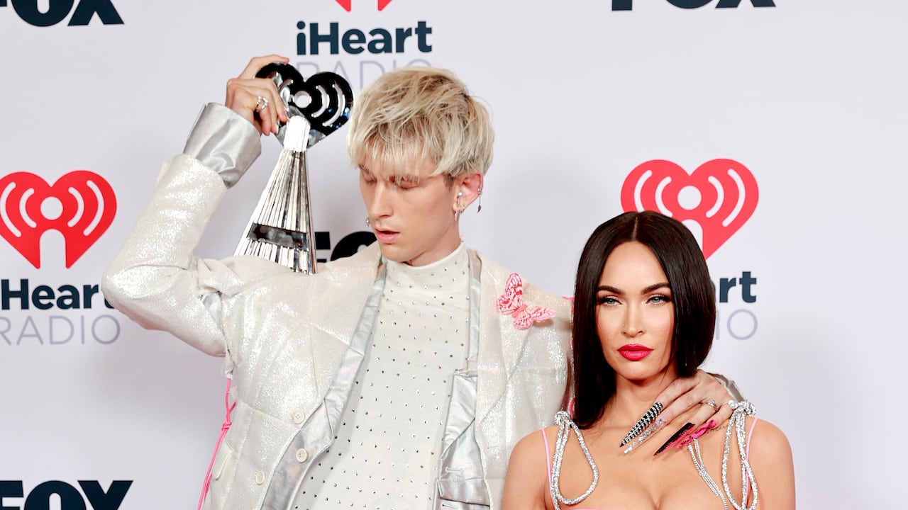 Machine Gun Kelly y Megan Fox.