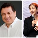 Alejandro Gaviria, Miguel Ángel Pinto e Ingrid Betancourt