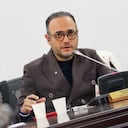 Alfredo Deluque en la comisión primera