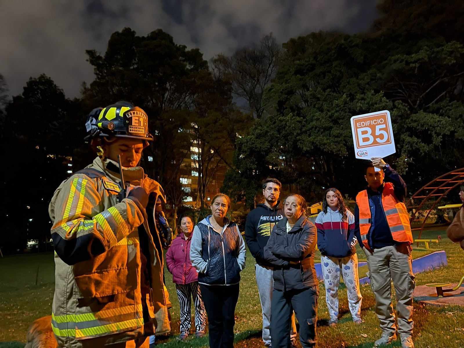 Simulacro de evacuación