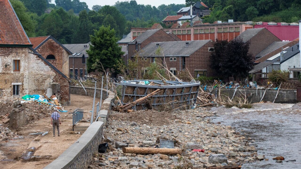 Inundaciones en Bélgica
