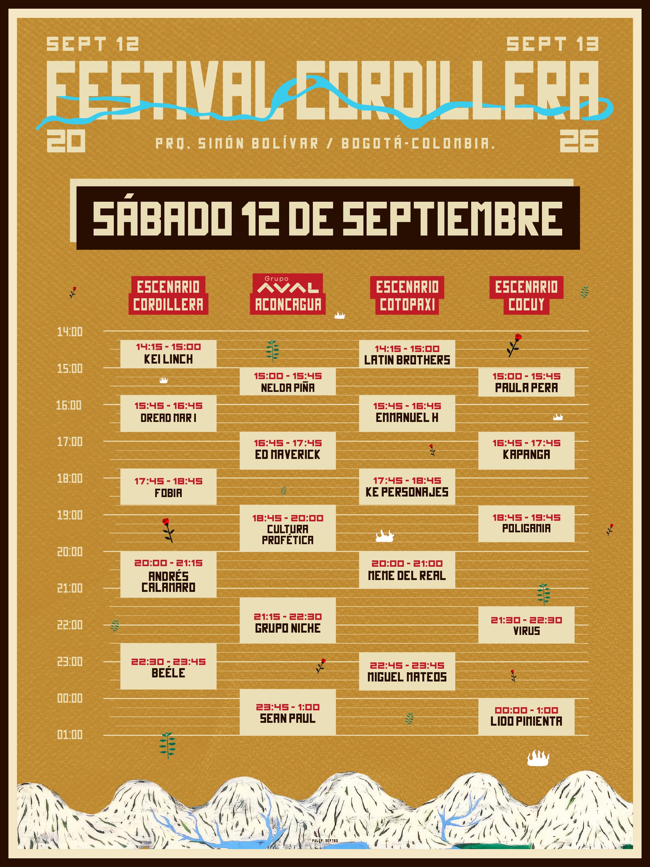 El sábado de apertura.