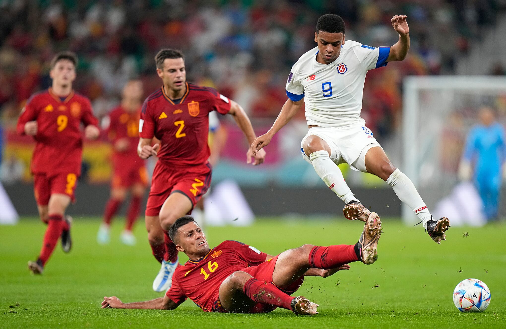 En imágenes : así se vivo este miércoles 23 en mundial de Qatar