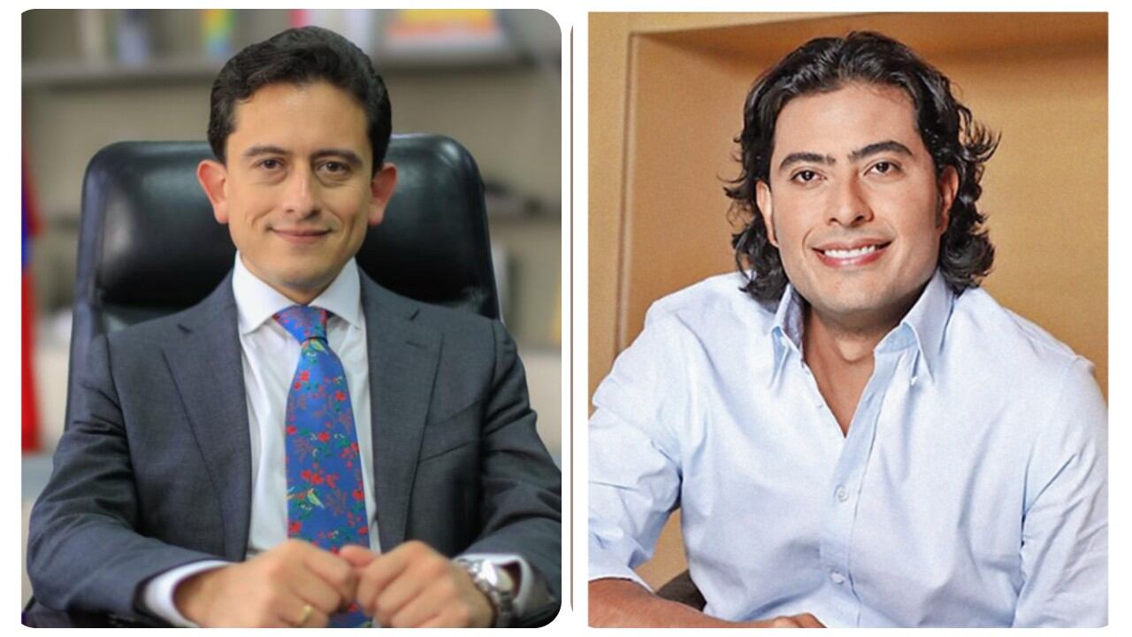 Luis Carlos Reyes y Nicolás Petro.