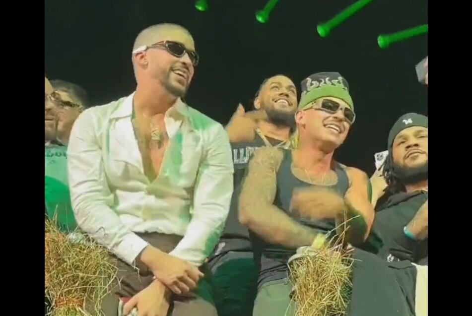 Bad Bunny y Feid estuvieron en Puerto Rico para lanzar el nuevo álbum del Conejo Malo