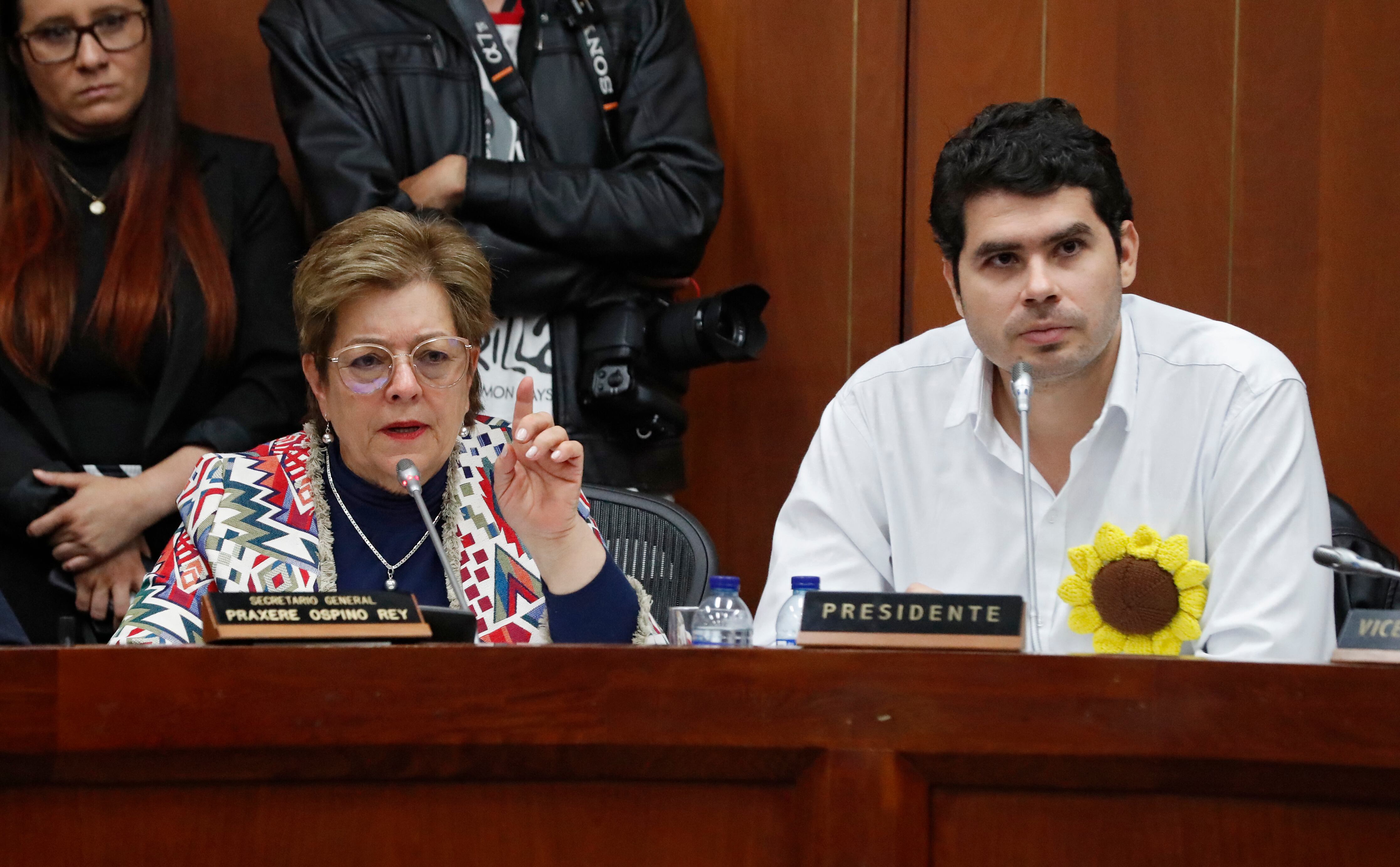Reforma pensional presentada por el Gobierno ya arrancó su primer debate en la Comisión Séptima del Senado.
Bogota junio 13 del 2023
Foto Guillermo Torres Reina / Semana