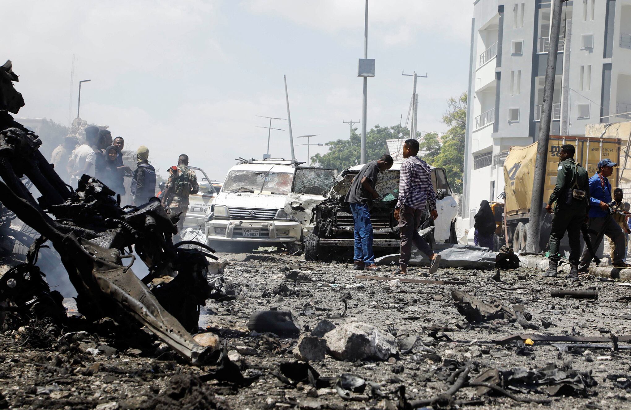 Explota carro bomba en capital Somalí
