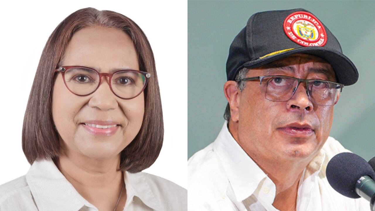 Victoria Avendaño, la única ejecutiva de Fecode que le habla de frente al presidente Gustavo Petro.