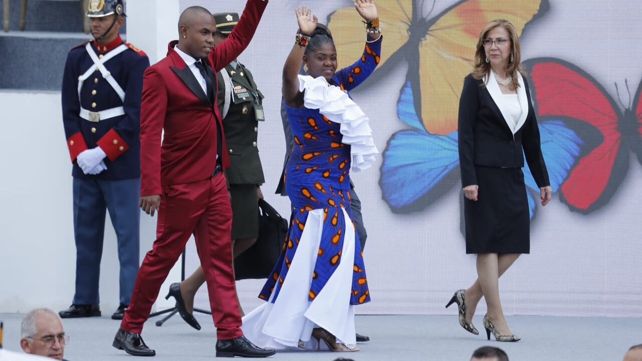 Francia Marquez en la Posesión como Vicepresidente