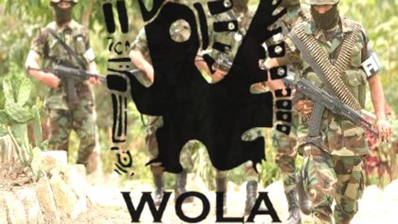 En un correo electrónico, el grupo denominado las ‘Águilas Negras’ declara como “objetivo militar” a los integrantes de WOLA y de otras 70 ONG de derechos humanos.