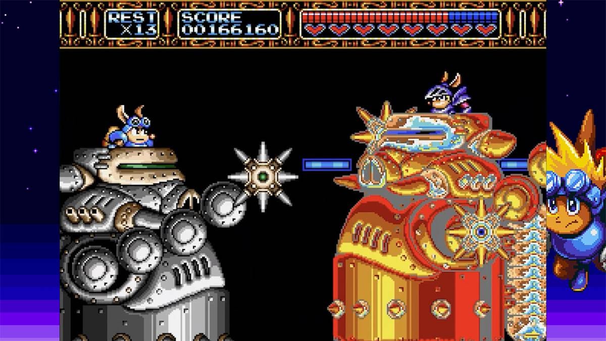 Los juegos de Rocket Knight Adventures están de vuelta con una nueva versión que lanzó Konami