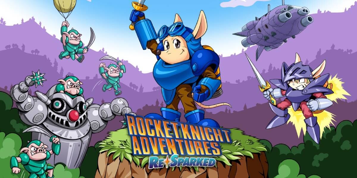 Rocket Knight Adventures: Re-Sparked es un compilatorio de un clásico de los años 90