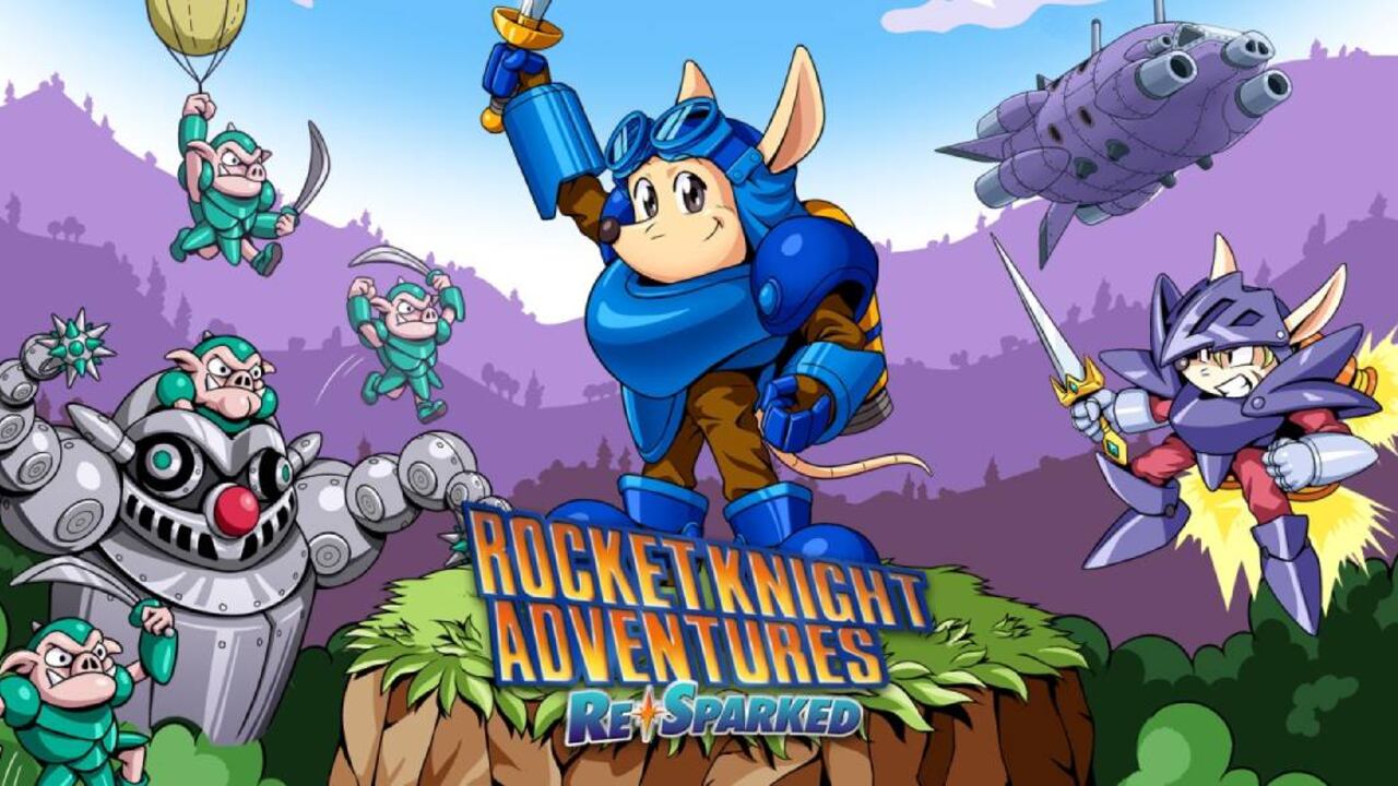 Rocket Knight Adventures: Re-Sparked es un compilatorio de un clásico de los años 90