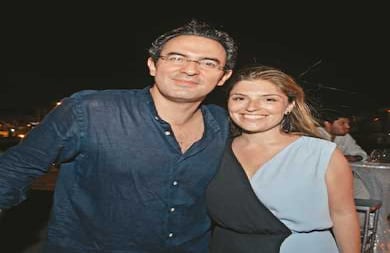Juan Gabriel Vásquez y Mariana Montoya.