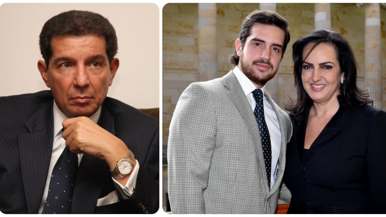 José Félix Lafaurie, Juan José Lafaurie y María Fernanda Cabal.