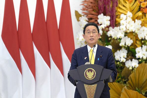 El primer ministro de Japón, Fumio Kishida