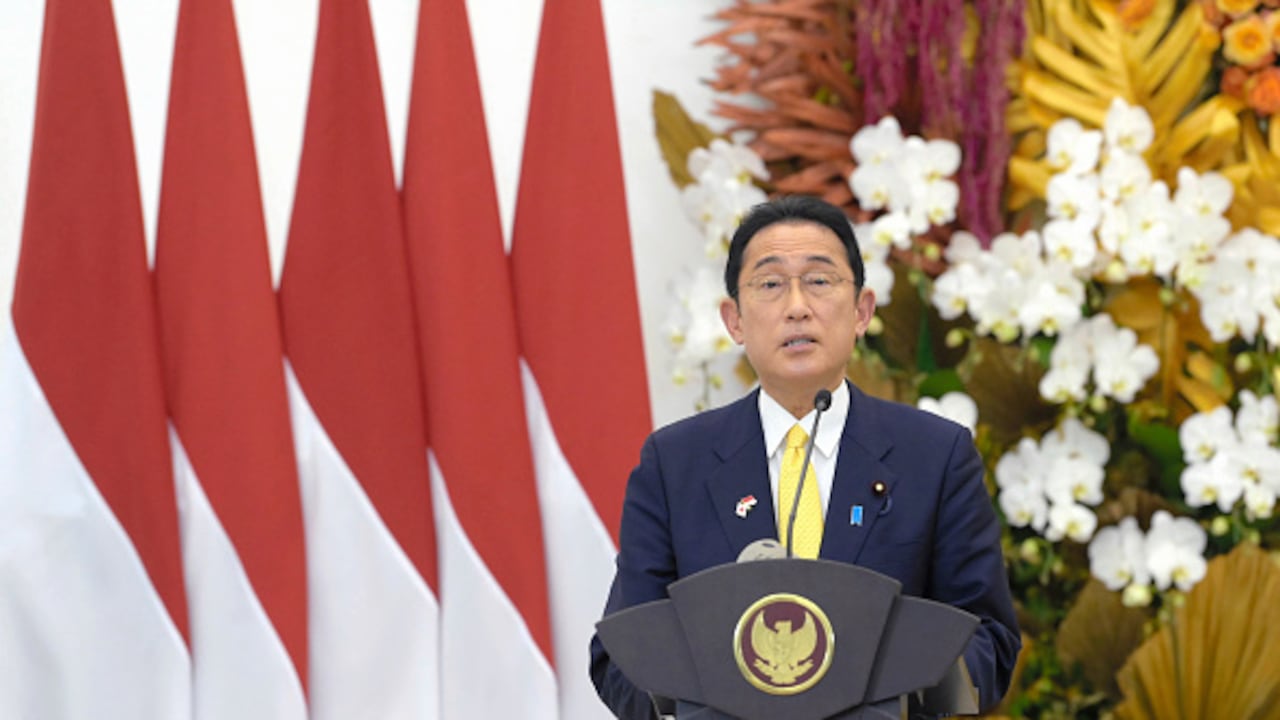 El primer ministro de Japón, Fumio Kishida