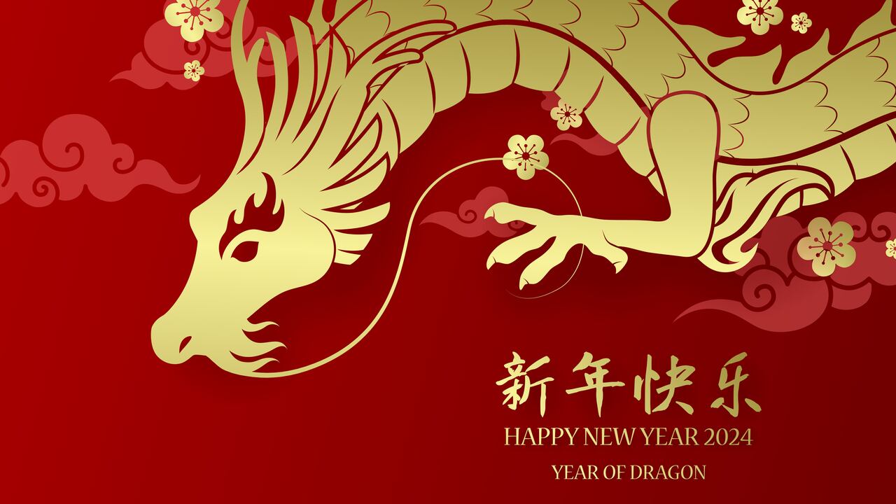 Año Nuevo Chino 2024, el año del dragón.