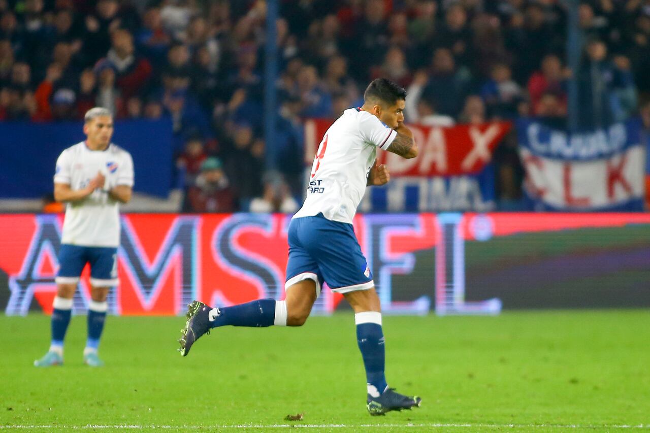 El delantero regresó para debutar con Nacional en Copa Sudamericana.