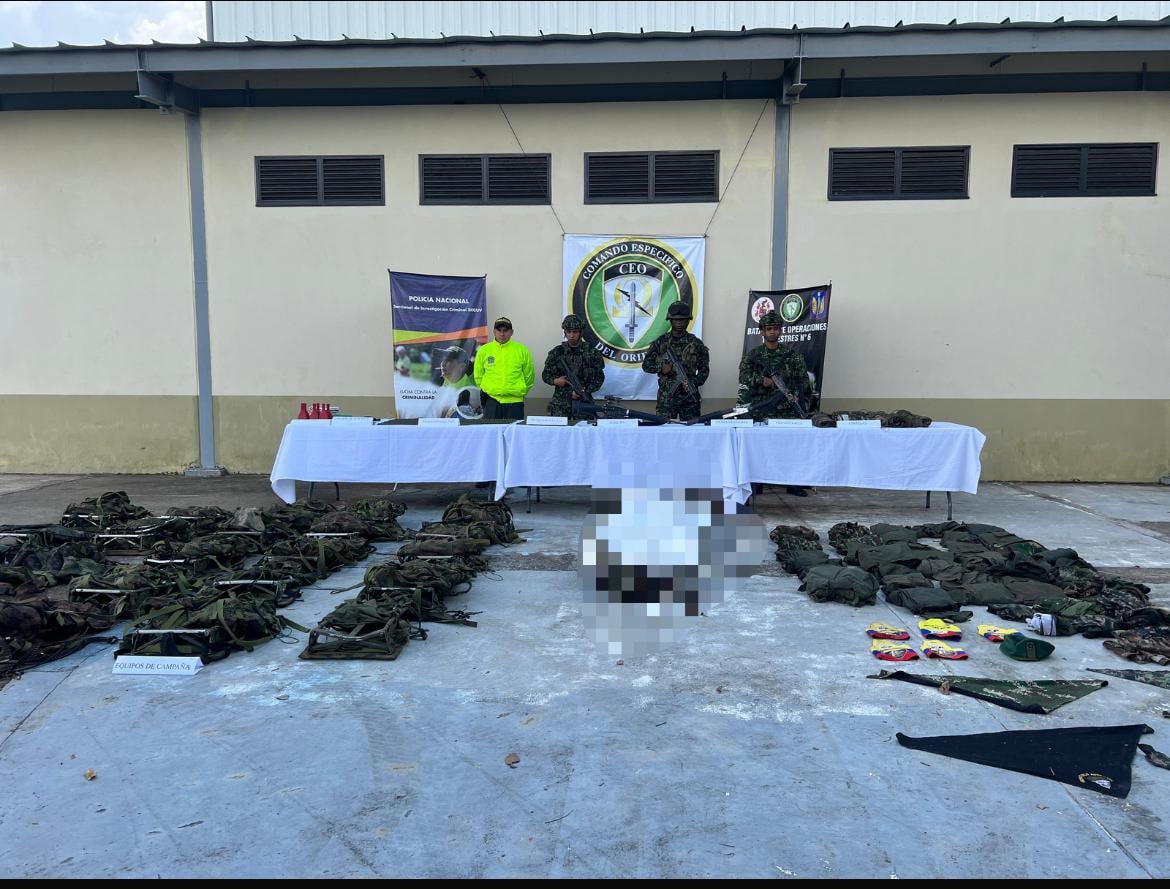 Golpe a la estructura Armando Ríos de las disidencias de las Farc en el Guaviare.