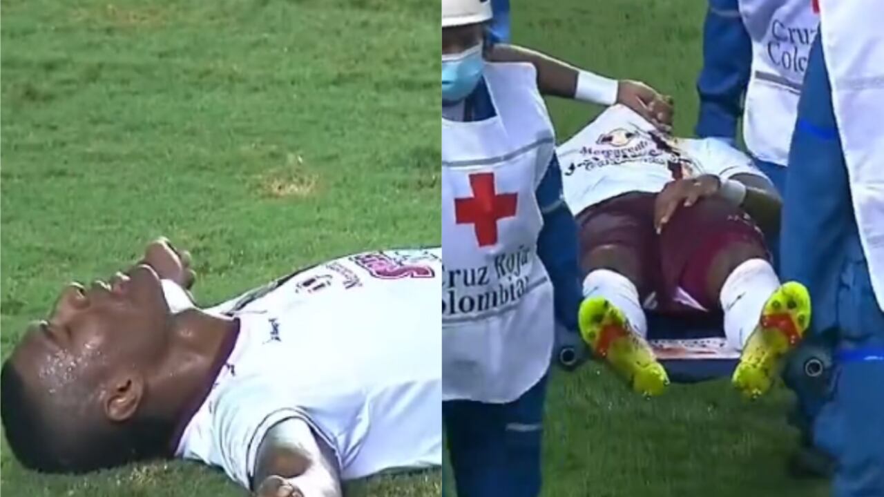 Sergio Mosquera - Deportes Tolima. Foto: Captura de pantalla - Win Sports