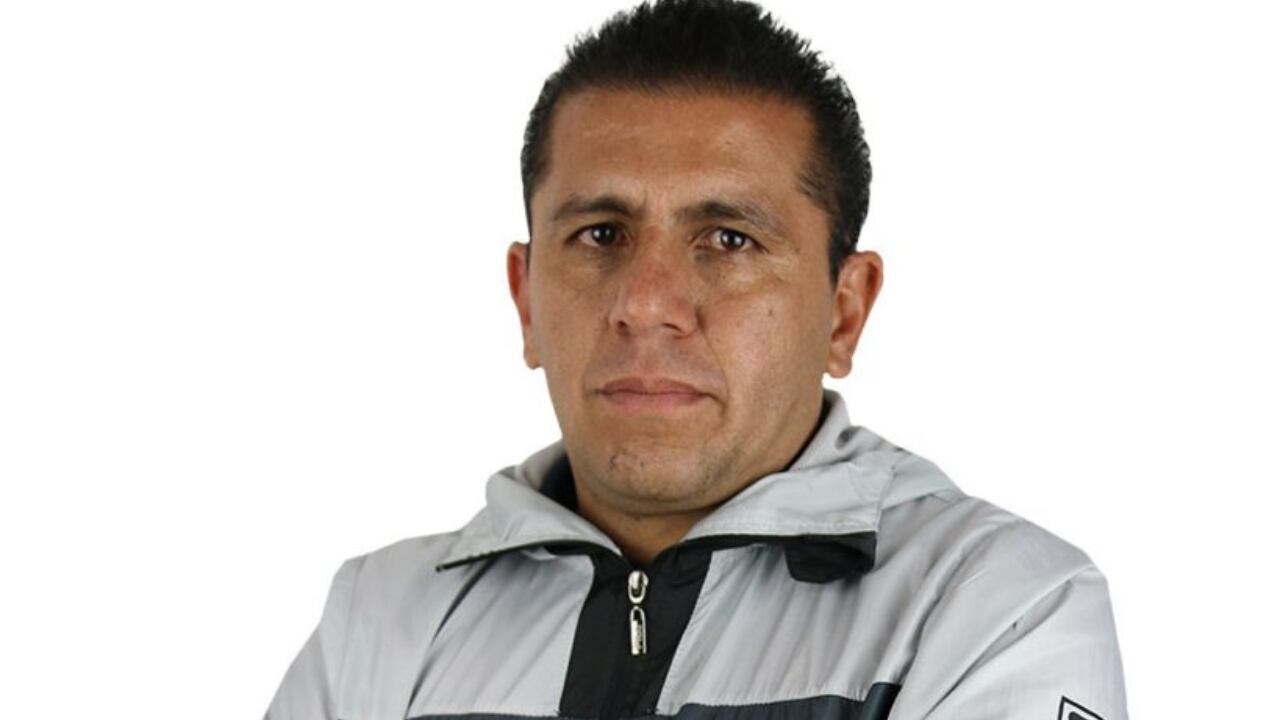 Francisco López, técnico interino de Independiente Santa Fe.