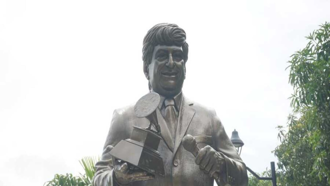 El fallecido cantante fue homenajeado en el 55 Festival de la Leyenda Vallenata.