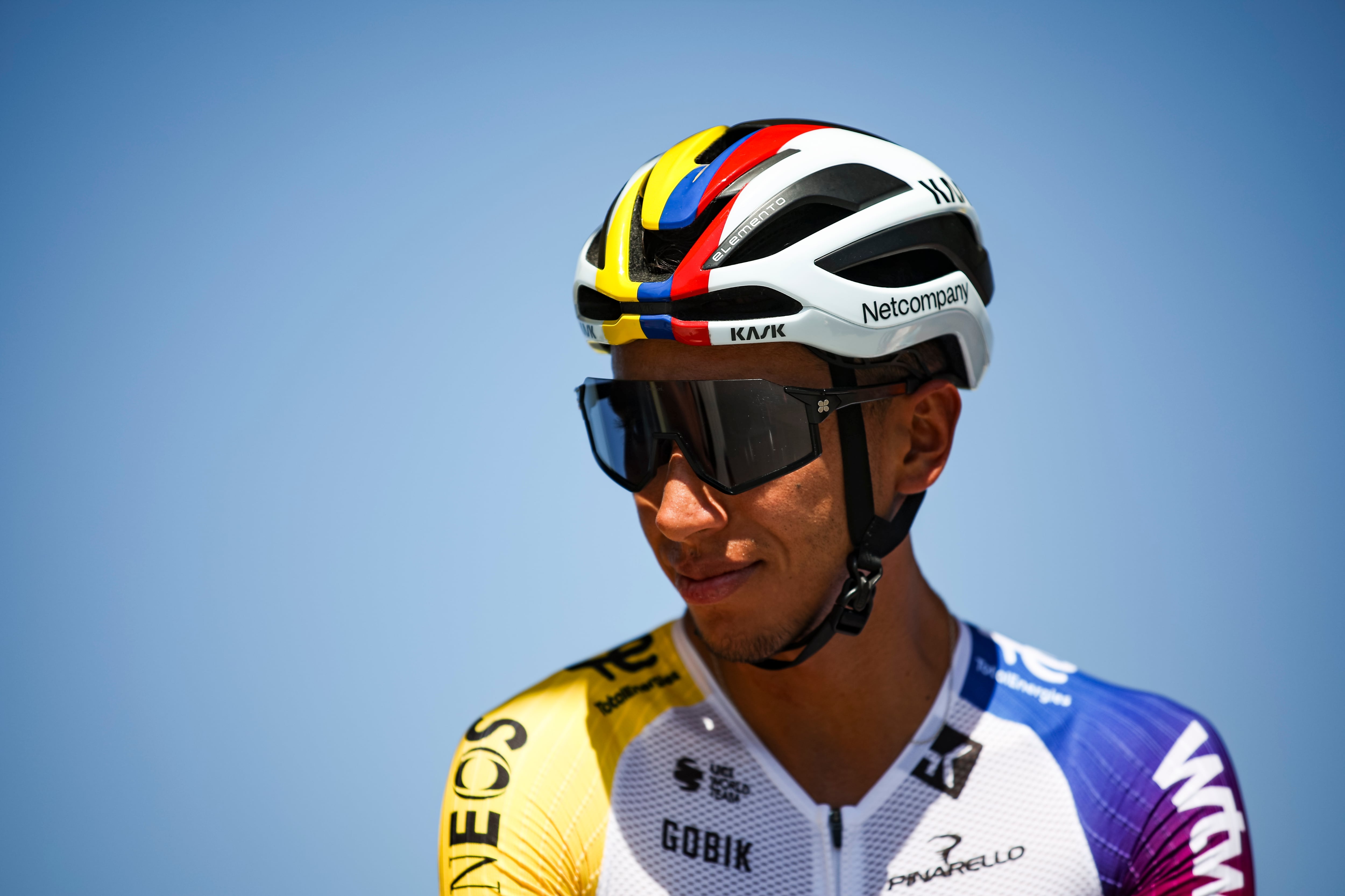 Egan Bernal of Netcompany INEOS participates in Stage 3, Granollers - Les Angles (195.5 km), during the Grand Depart Barcelone 2026 of the Tour de France 2026, UCI World Tour cycling event on July 6, 2026, in Granollers, Spain. (Photo by Gongora/NurPhoto via Getty Images)