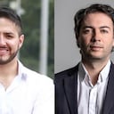 El secretario Juan David Duque y el alcalde Daniel Quintero