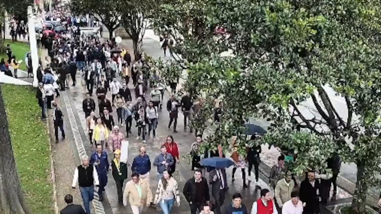 Imagen del simulacro nacional.