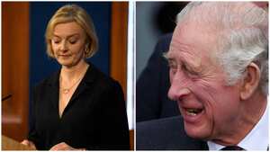 El rey Carlos III recibió a la primera ministra británica, Liz Truss, en la primera audiencia semanal.