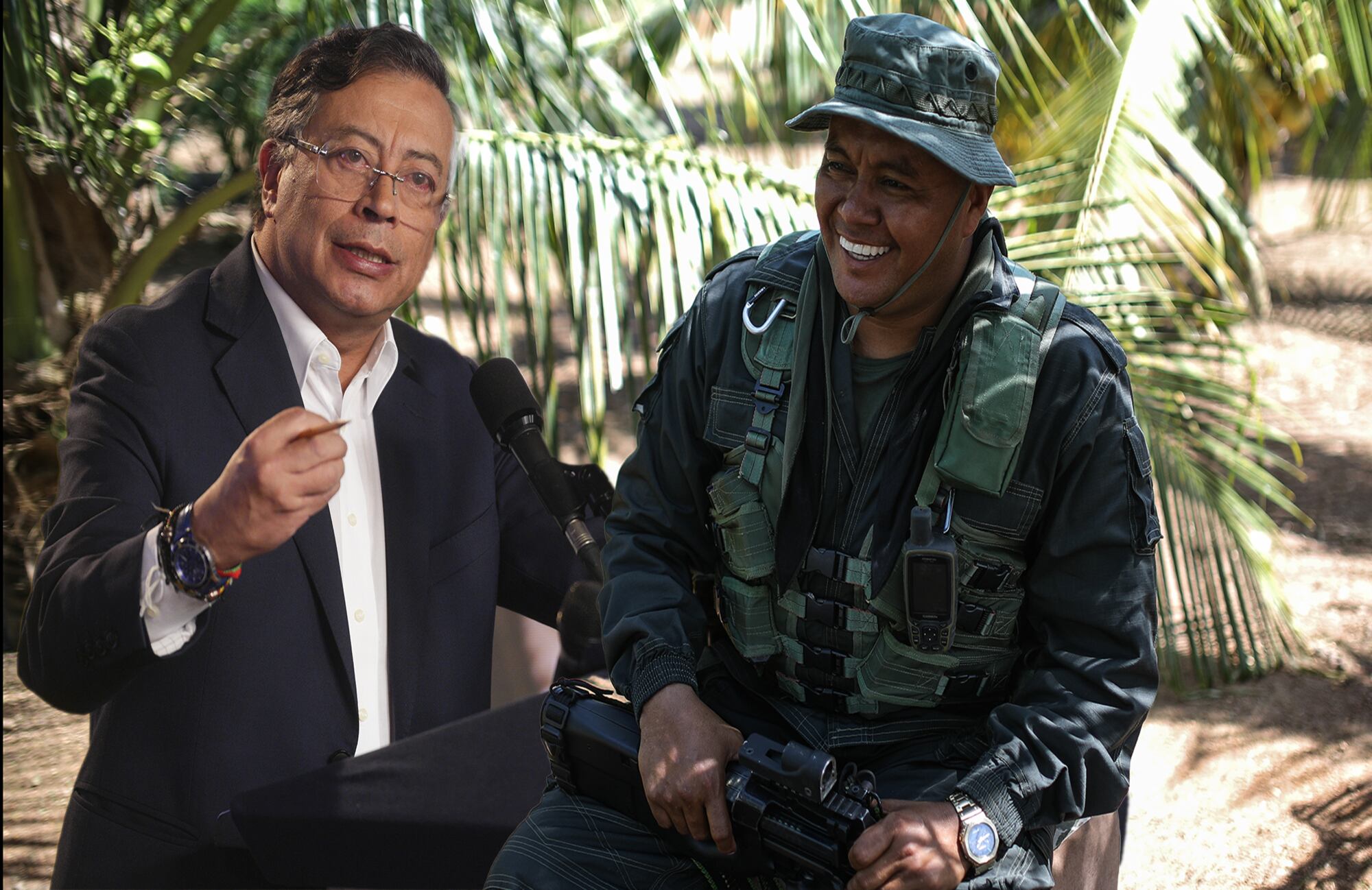 Alexander Díaz, alias Calarcá, Disidencias de las FARC en el Guaviare
armas, hombres armados.
Fotógrafo Esteban Vega La-Rotta
Abril 30 de 2025