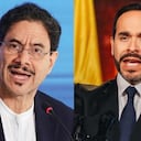 Senador Iván Cepeda y presidente Abelardo De La Espriella.