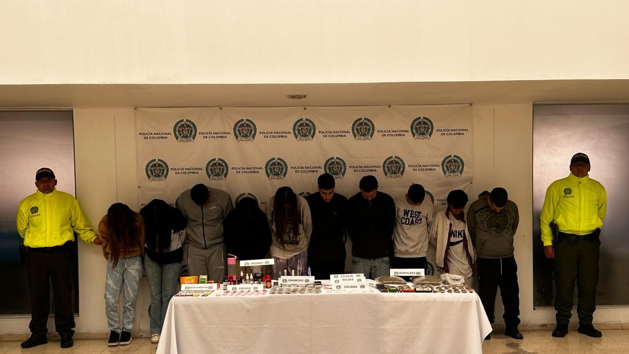 Capturados por la Policía de Pasto, Nariño.