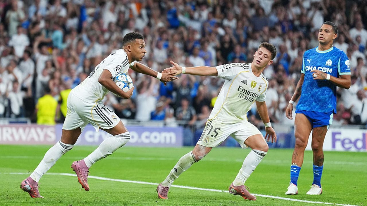 Imagen del Madrid vs. Marsella.