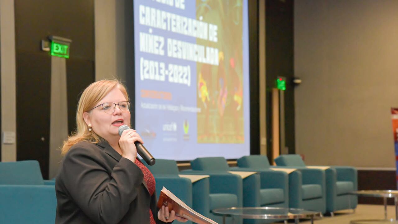 Astrid Eliana Cáceres, directora del Instituto Colombiano de Bienestar Familiar (ICBF)