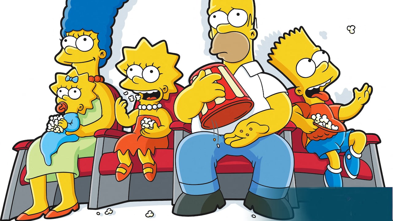 Los Simpson - le film La película de Los Simpson Año: 2007 - EE. UU. Director: David Silverman Animation (Foto de Archives du 7eme Art / Photo12 vía AFP)