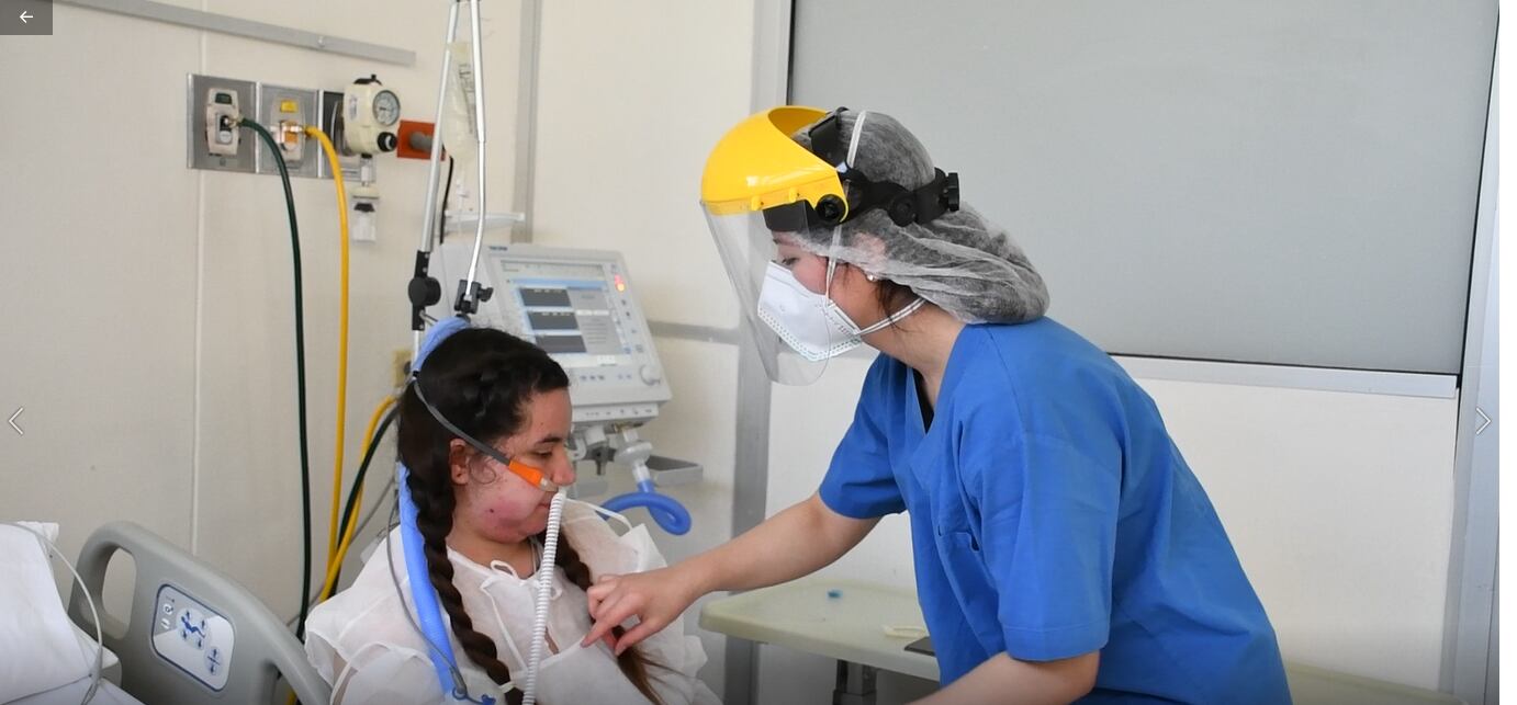 Paciente de 22 con covid -19 en UCI