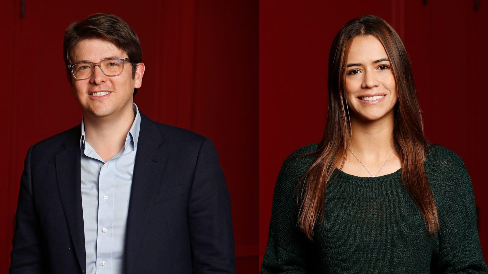 El senador Miguel Uribe, del Centro Democrático; y la representante María Fernanda Carrascal, se enfrascaron en un duro debate por la reforma laboral