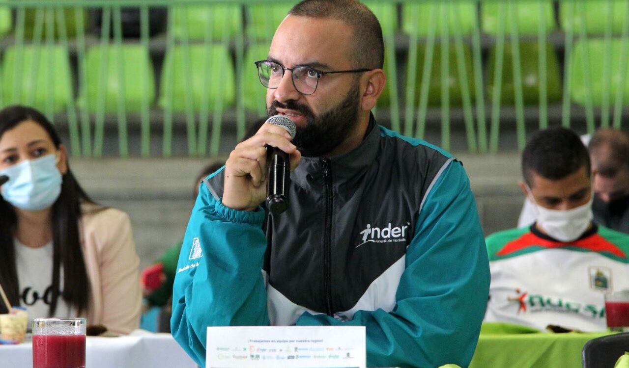 Cristian Sánchez, actual director del Inder en Medellín