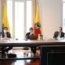 Reunión entre el Ministerio de Salud y la Alcaldía de Bogotá sobre la vacunación en Colombia y el estado de la pandemia.
