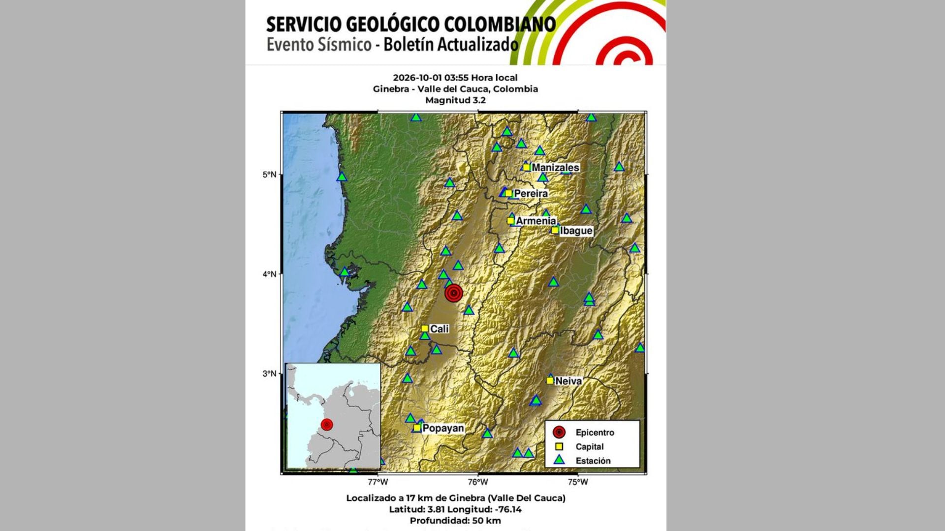 Registro del SGC