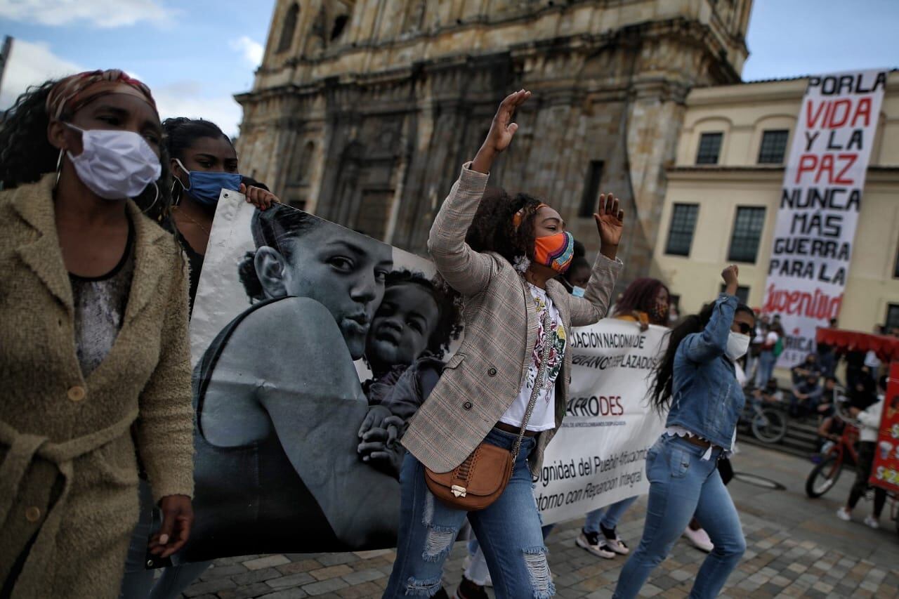 Paro 21 de septiembre plaza de bolivar