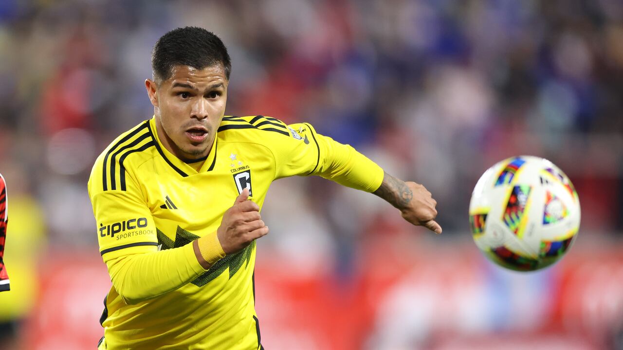 Juan Camilo Hernández tiene las horas contadas como jugador de Columbus Crew