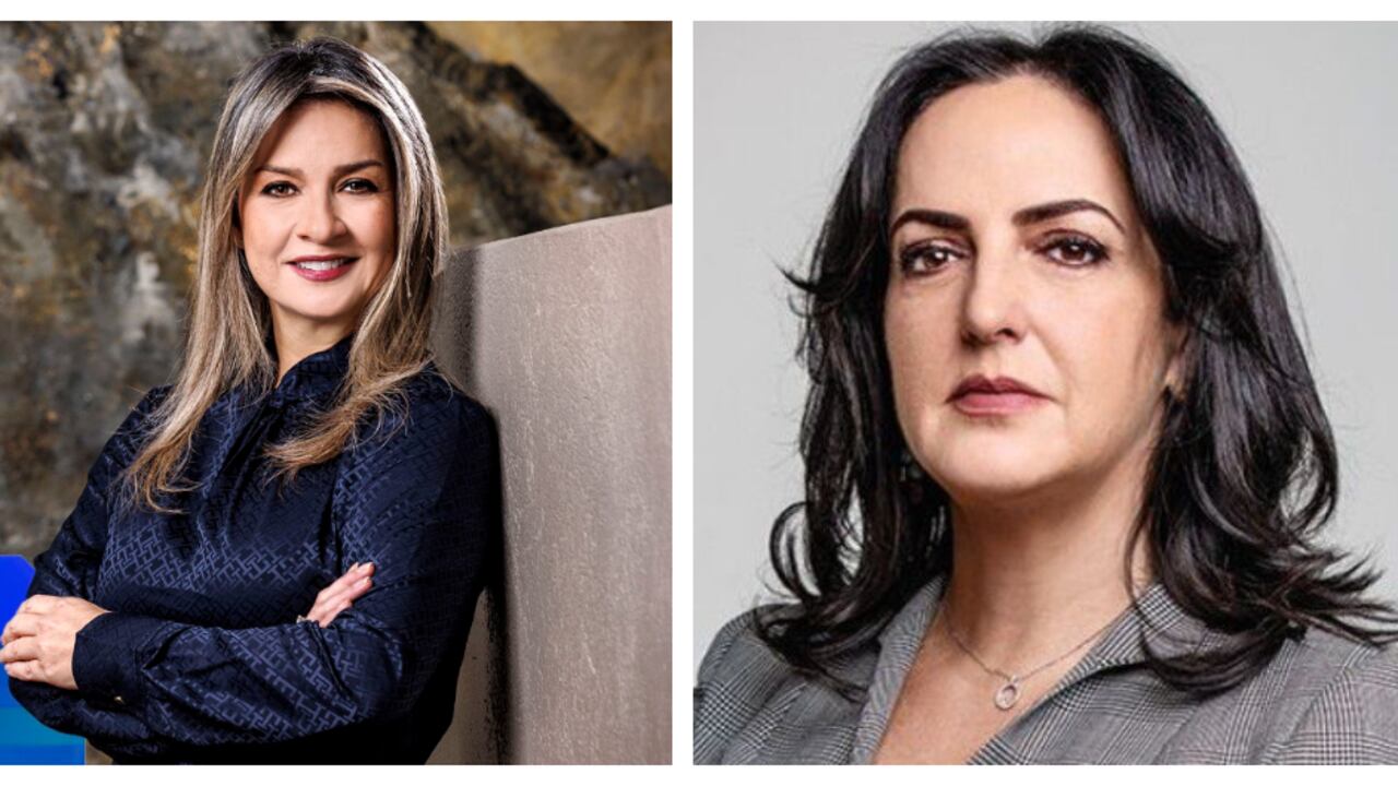 Vicky Dávila y María Fernanda Cabal.