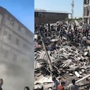 El fuerte terremoto dejó daños a diferentes infraestructuras.