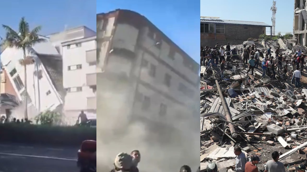 El fuerte terremoto dejó daños a diferentes infraestructuras.
