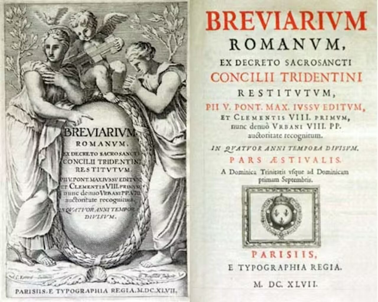 Portada del Breviarium romanus. Wikimedia Commons